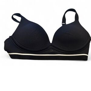 Jockey Sport Black Wireless Sports Bra 34C